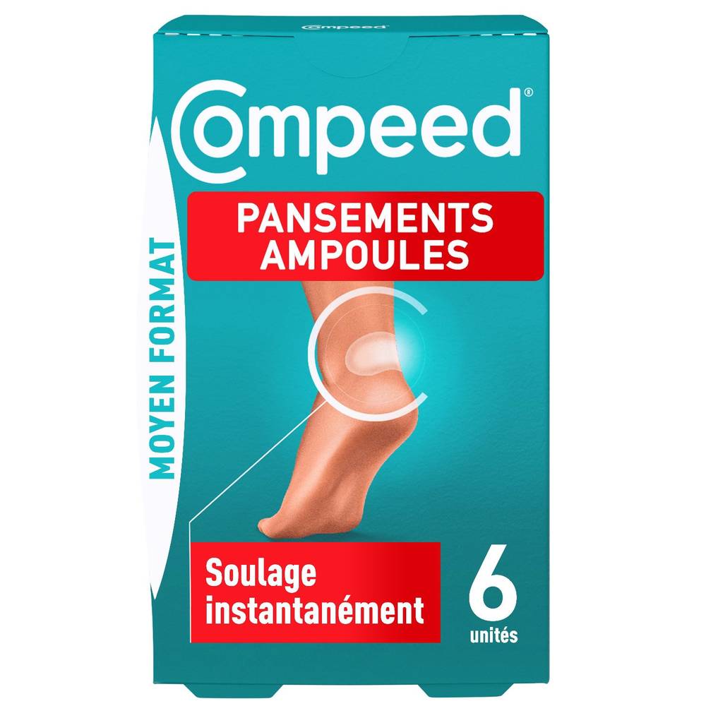 Compeed - Pansement ampoule moyen (6)