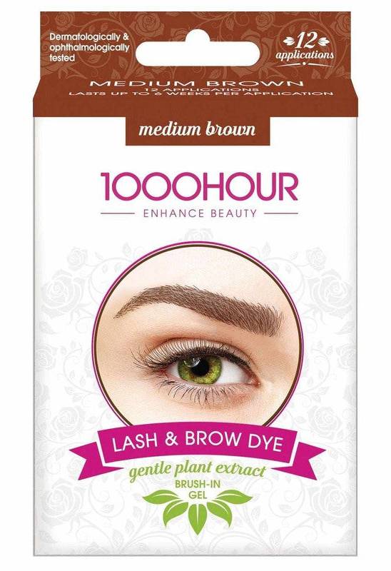 1000 Hr Lash & Brow Dye Med Brown