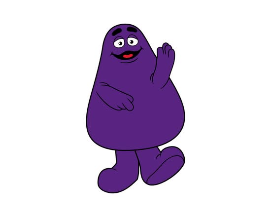 Grimace Sticker