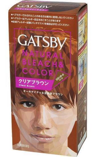 ギャツビーナチュラルブリーチＣ１個クリアブラウン:4902806133288