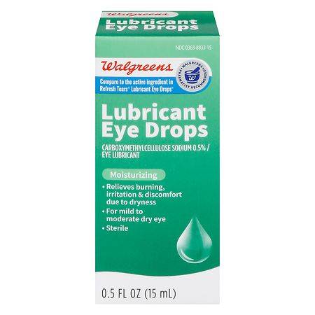 Walgreens Lubricant Eye Drops (0.5 fl oz)