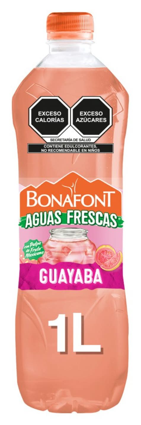 Bonafont · Agua fresca, guayaba (1 L)