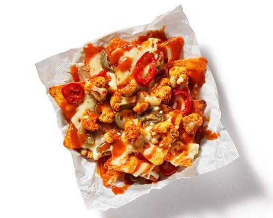 Loaded Flamin Hot Doritos with Cauliflower & Cholula