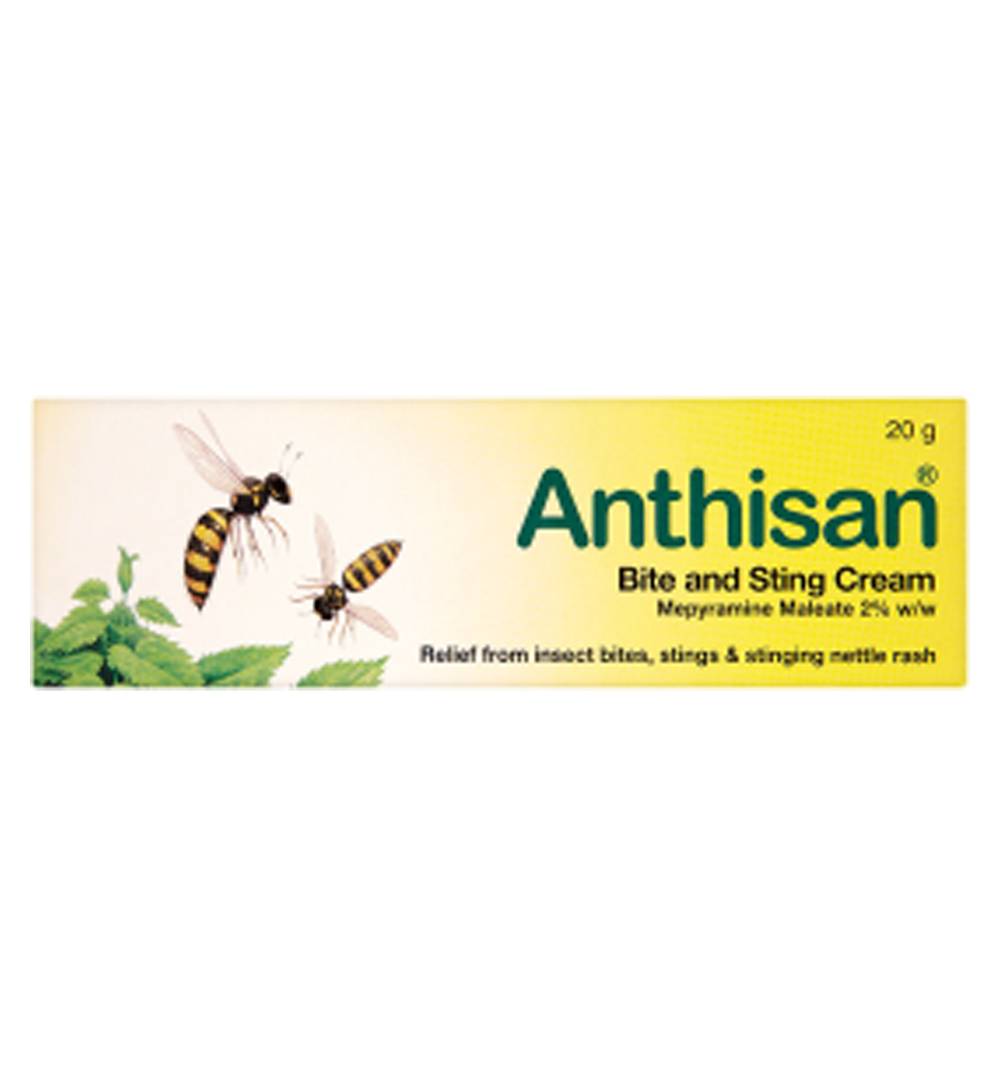 Anthisan Mepyramine Maleate Bite and Sting Cream (20g)