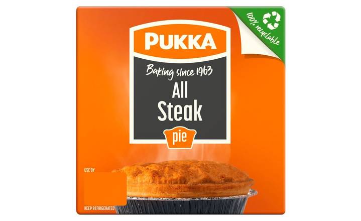 Pukka All Steak Pie 233g  (398378)