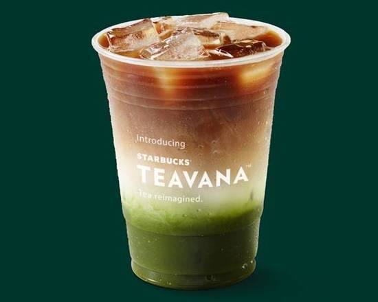 Iced Espresso and Matcha Fusion