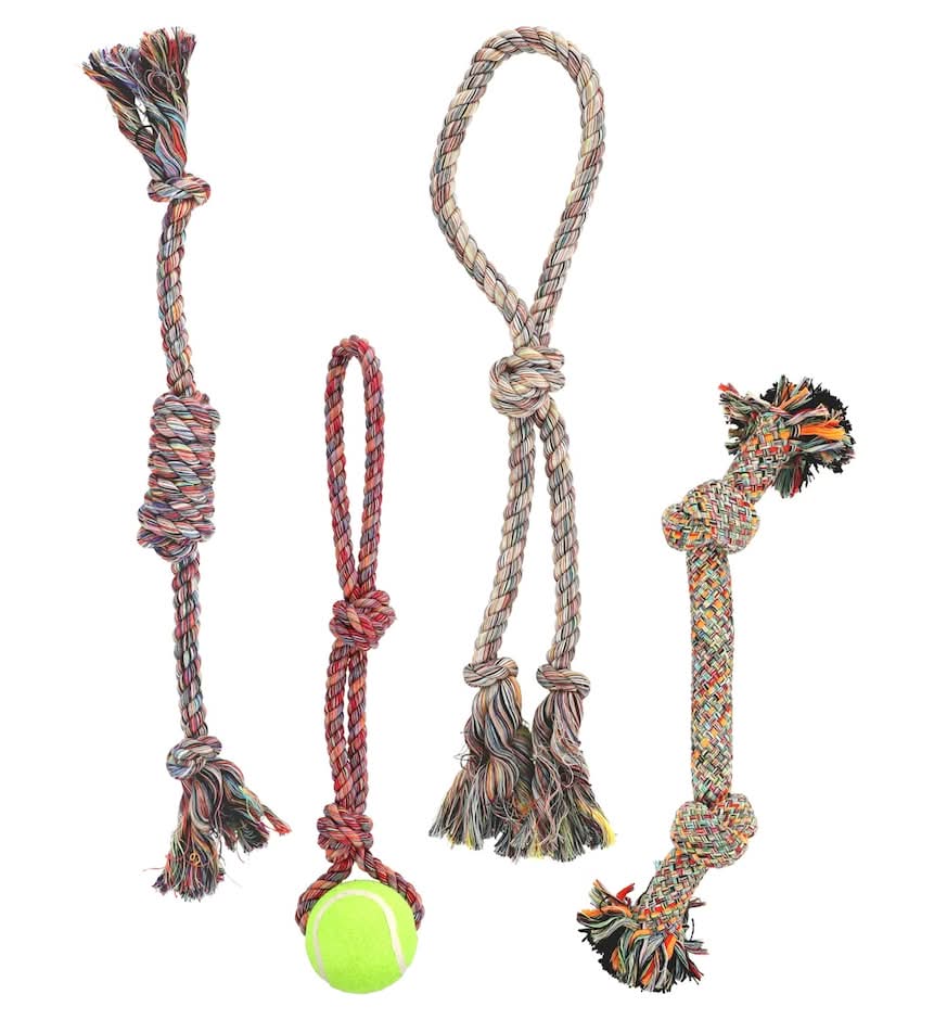 Greenbrier Kennel Club Multicolored Rope Dog Toy, 1-ct.