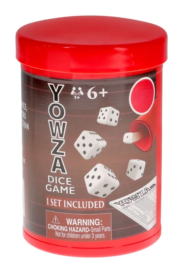 Yowza Dice Game Set With Container 6+ Years