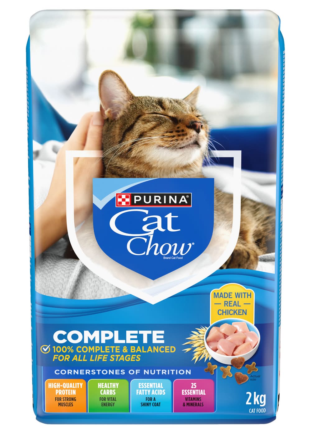 Cat chow nourriture pour chats nutrition avancée, cat chow (2 kg) - advanced nutrition for all cats dry food (2 kg)