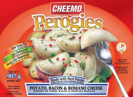 Cheemo pérogies de pommes de terre, bacon et fromage romano (907 g) - potato bacon & romano cheese perogies (907 g)