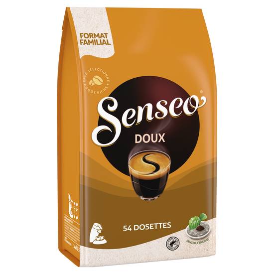 Senseo - Doux café en dosettes (54 pièces, 375 g)