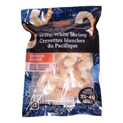 Irresistibles Frozen Cooked Pacific White Shrimp (340 g)