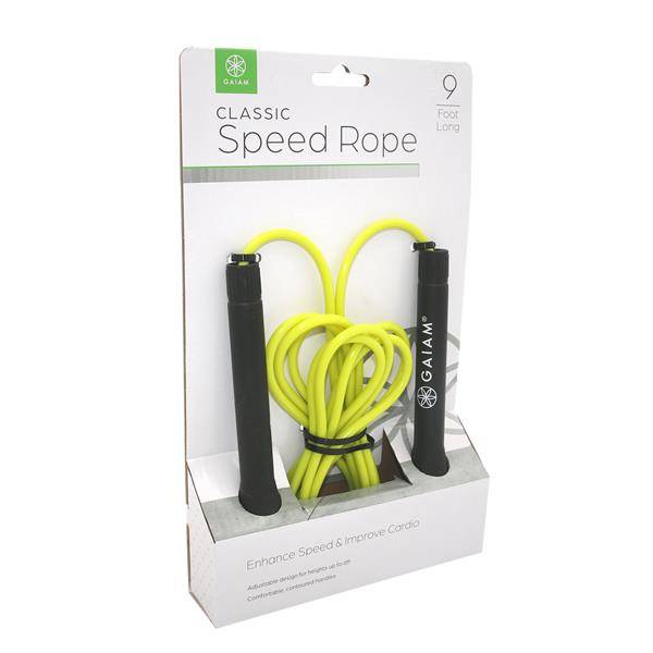 Gaiam Classic Speed Rope, 9Ft