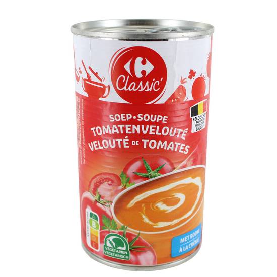 Carrefour Classic'' Soep Tomaten met Balletjes 480 g