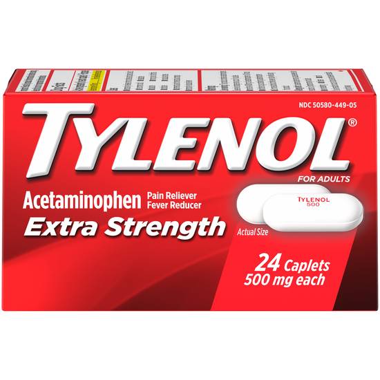 Tylenol Extra Strength 24 Caplets