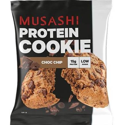 Musashi protein bar cookie choc chip 58g