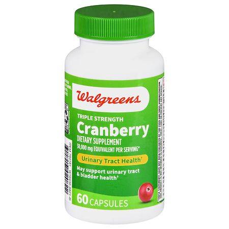 Walgreens Triple Strength Cranberry Capsules (60 ct)