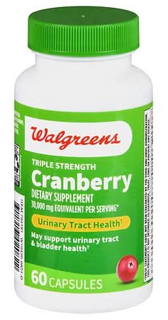 Walgreens Triple Strength Cranberry Capsules (60 ct)