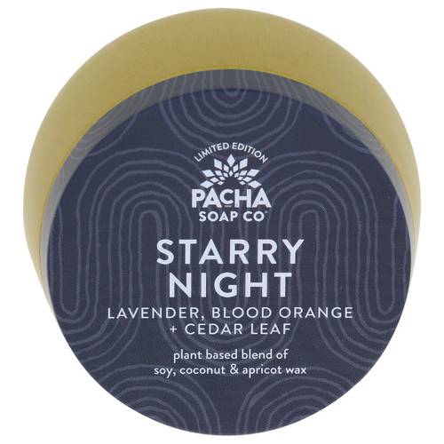 Pacha Soap Co Starry Night Fall Vivid Vintage Tin Candle