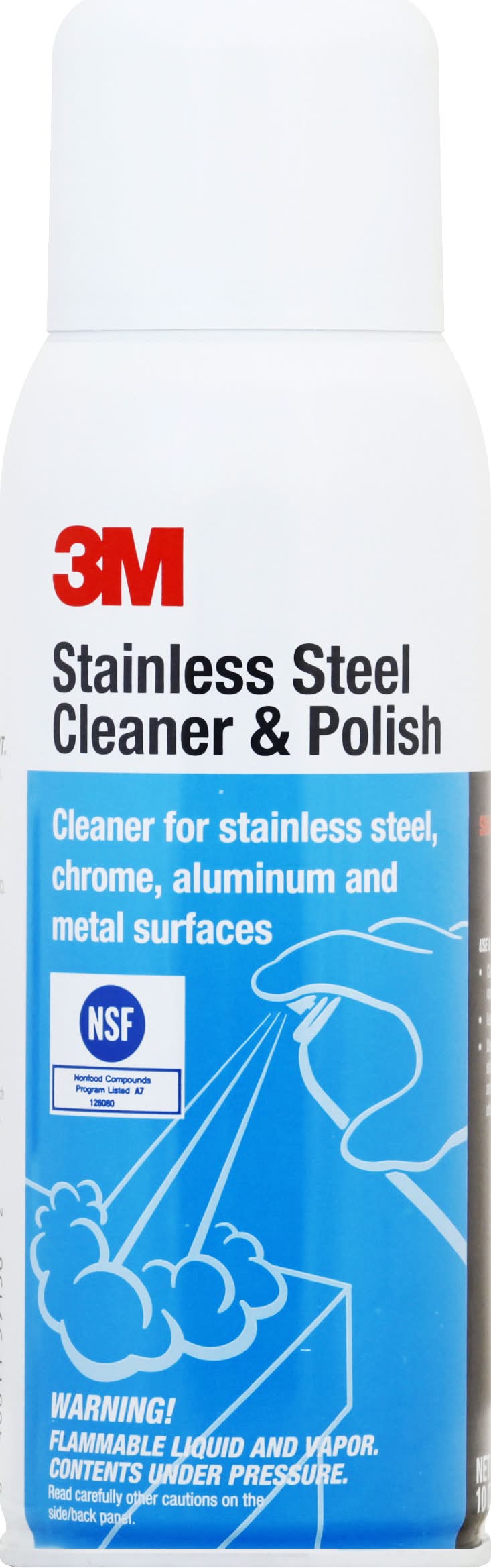 3M Stainless Steel Cleaner & Polish (10 oz)