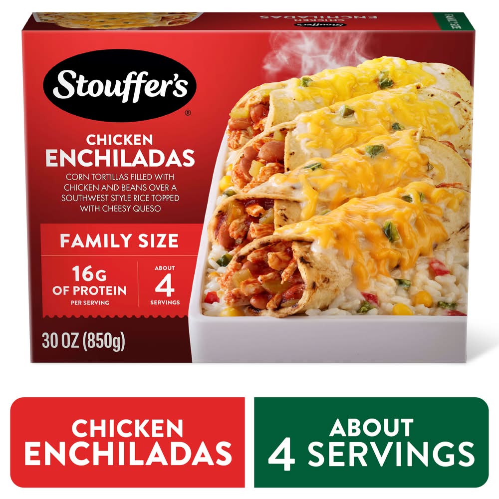 Stouffer's Meal Family Size Chicken Enchiladas (30 oz)