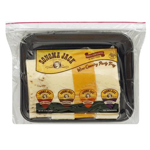 Sonoma Jack Wine Country Cheese Tray - 12oz