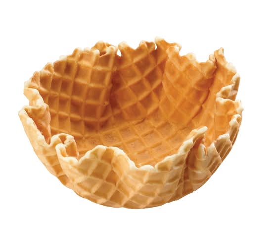 Waffle Bowl - Plain