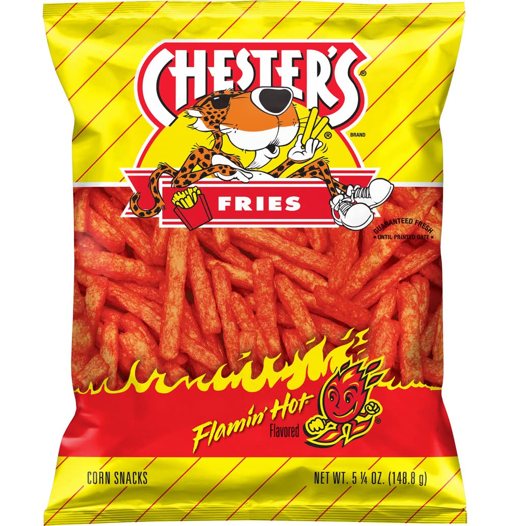 Chester's Fries Corn Snacks, Flamin Hot (5.25 oz)