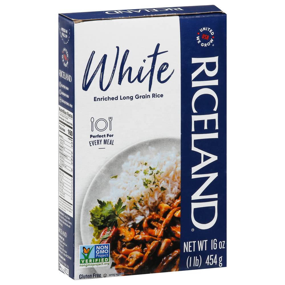 Riceland White Enriched Long Grain Rice Gluten Free (1 lbs)