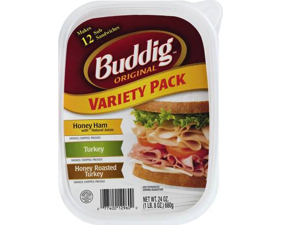 Buddig · Ham and Turkey Variety Pack (24 oz)