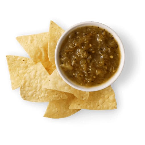 Chips & Tomatillo-Green Chili Salsa