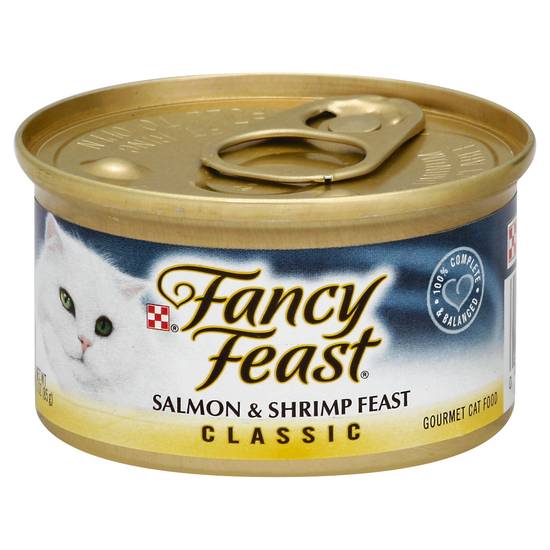 Purina Fancy Feast Classic Cat Food (salmon-shrimp feast )