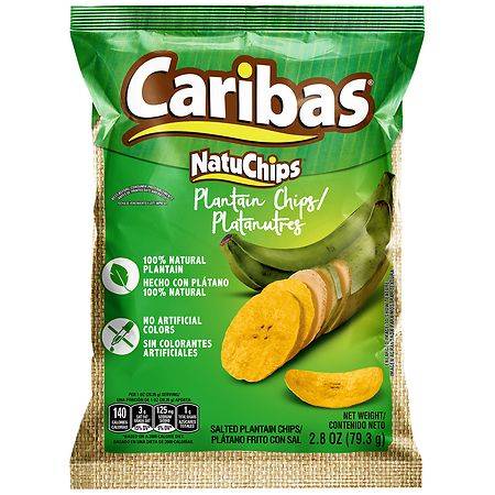 Caribas NatuChips Plantain Chips - 2.8 oz