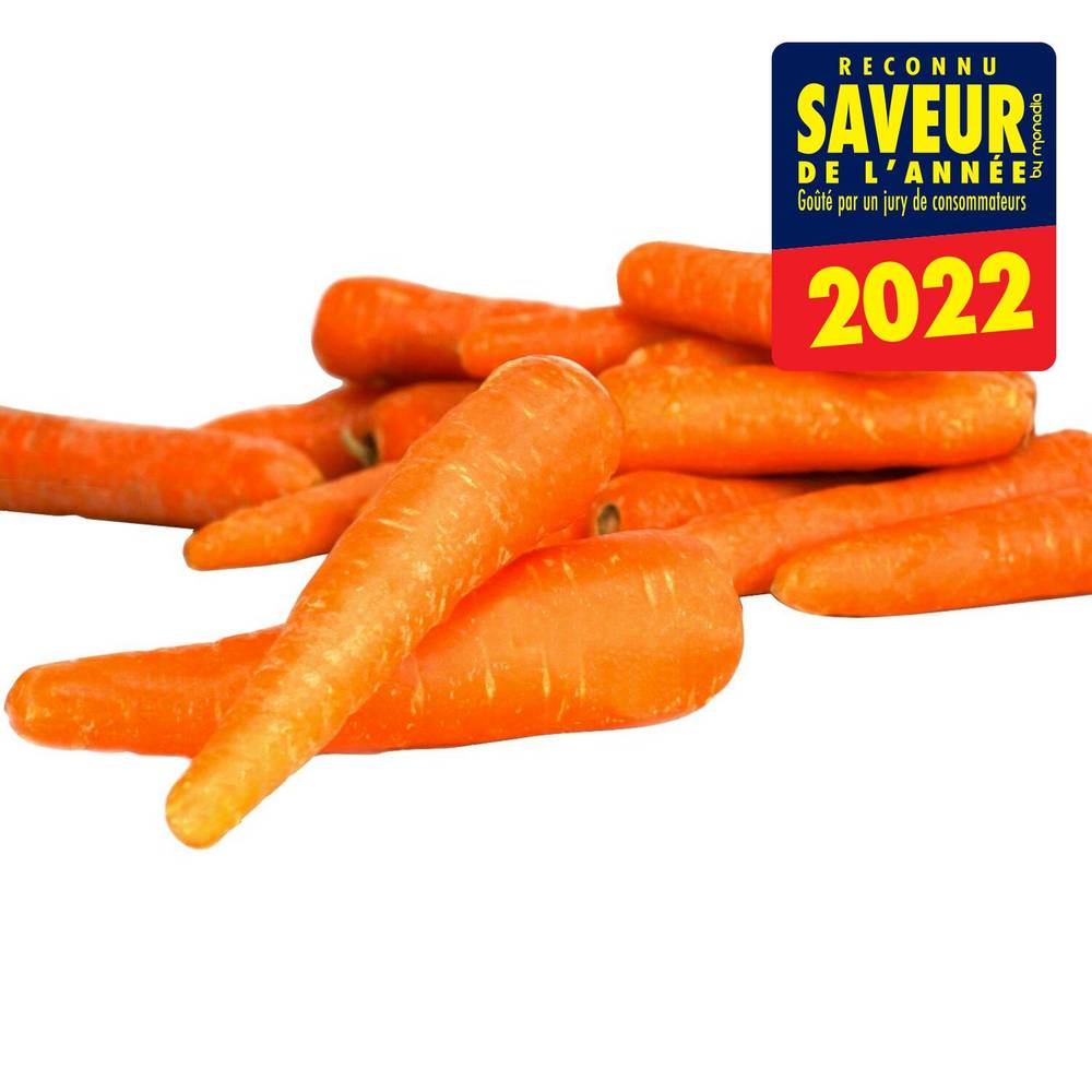 Carottes vrac FILIERE QUALITE CARREFOUR - le kilo