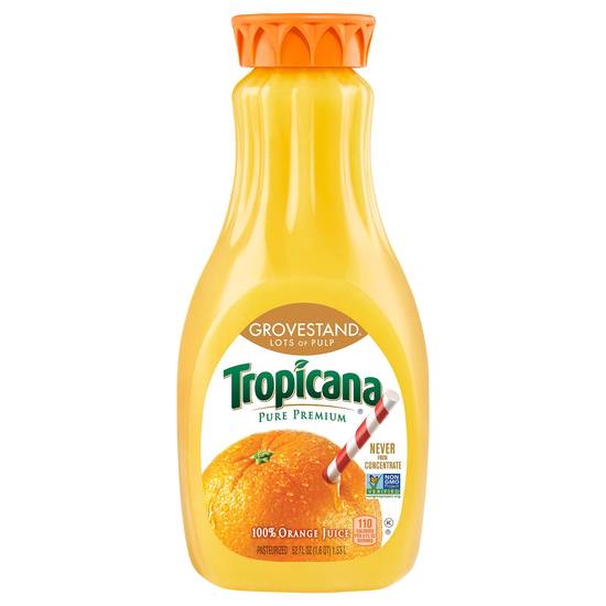 Tropicana Grovestand Lots Of Pulp Orange Juice (52 fl oz)