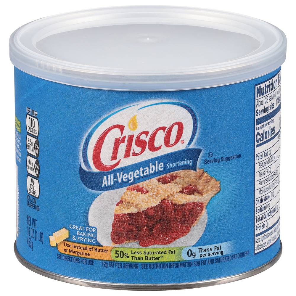 Crisco All-Vegetable Shortening (16 oz)