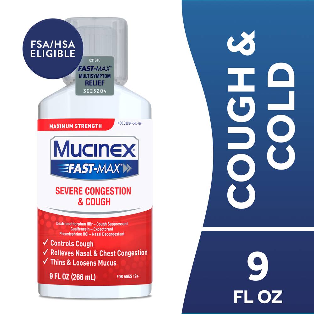 Mucinex Severe Congestion & Cough (9 oz)