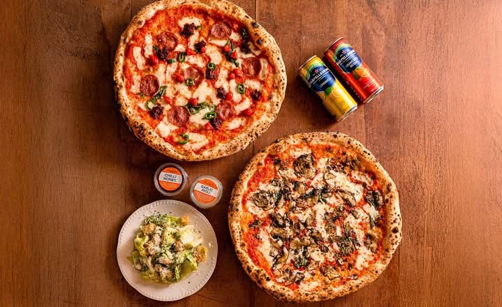 Rudy’s Pizza for 2