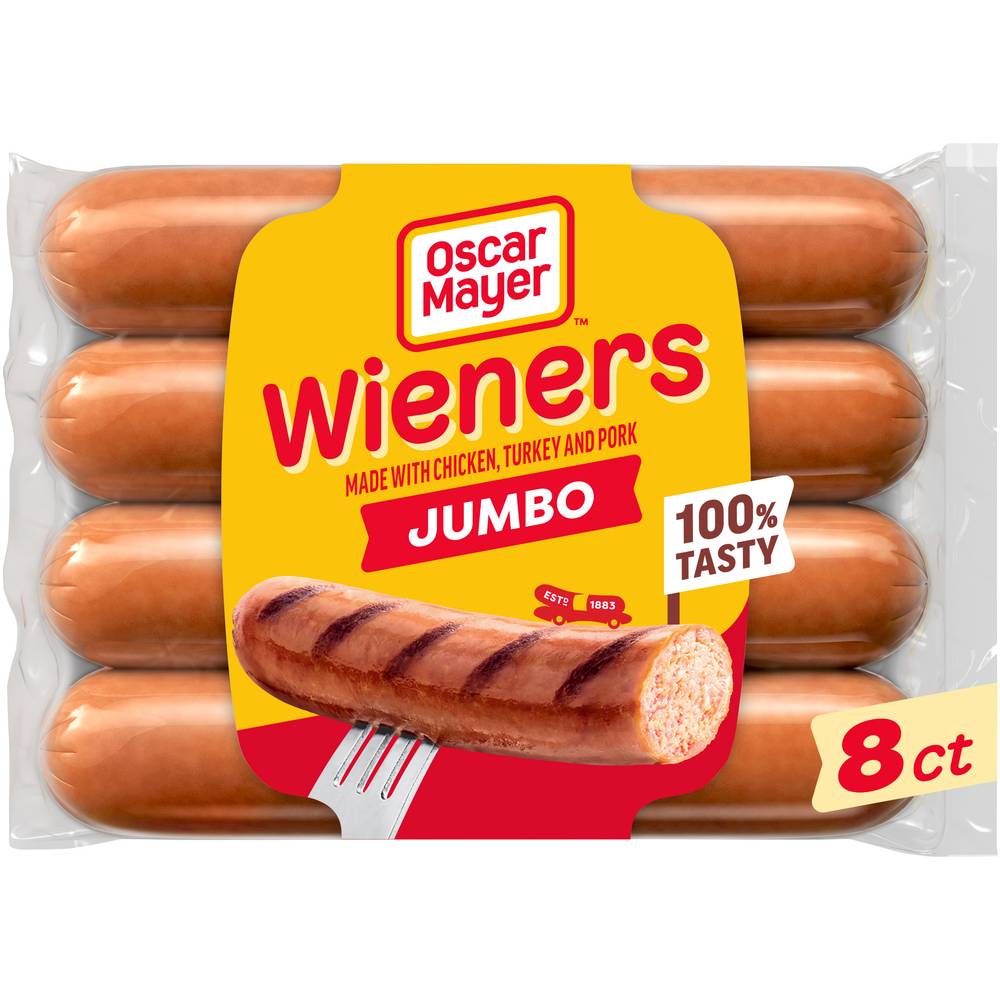 Oscar Mayer Uncrued Jumbo Wiener Sausages