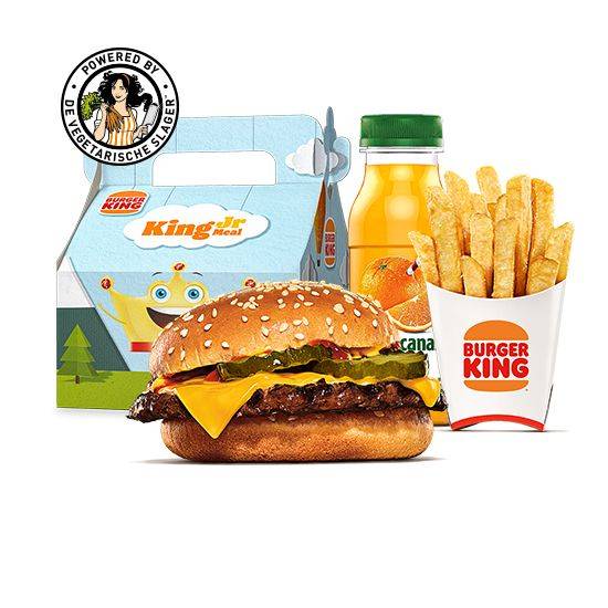 Veggie Cheeseburger Menu King Jr. Meal