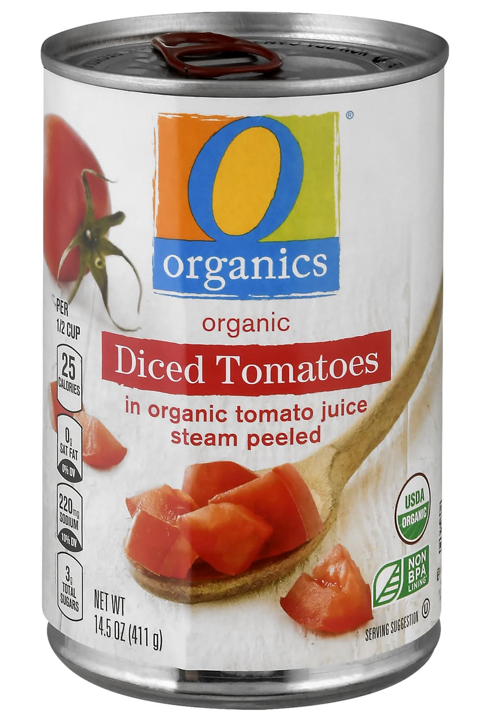 O Organics Diced Tomatoes in Tomato Juice (14.5 oz)