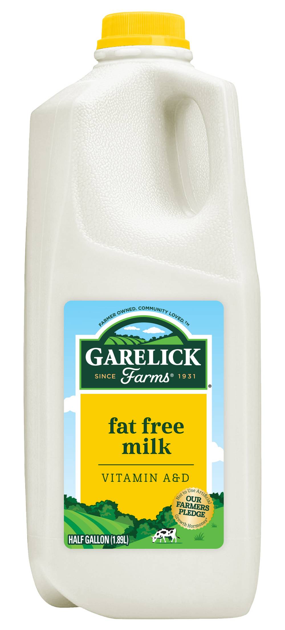 Garelick Farms Fat Free Milk (1.89 L)