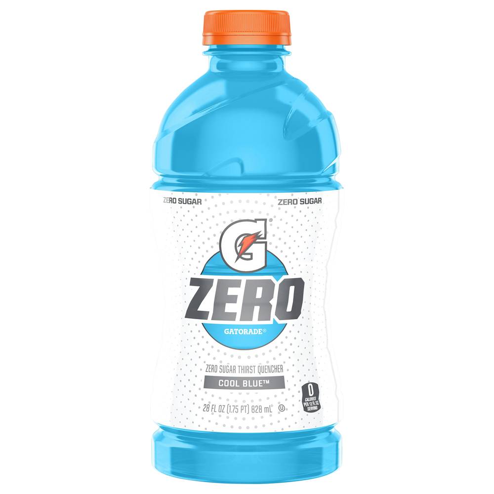 Gatorade Zero Sugar Thirst Quencher Cool Blue Sports Drink (28 fl oz)