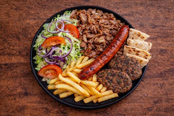ASSIETTE MIXTE (3 VIANDES)