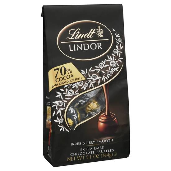 Lindt 70% Cocoa Extra Dark Chocolate Truffles