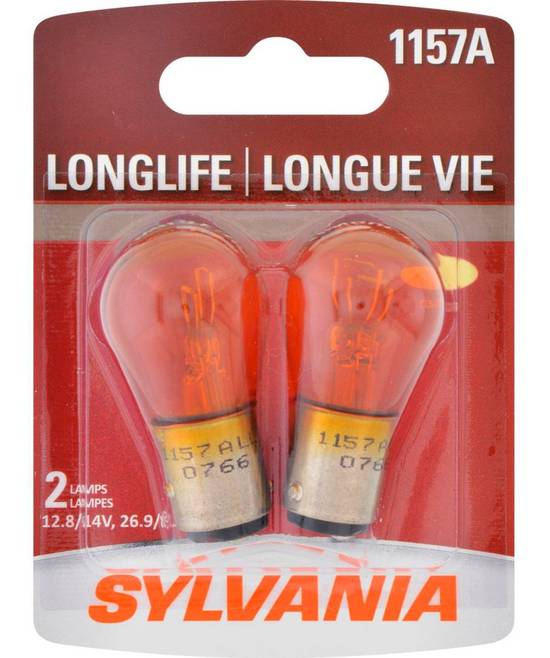 Sylvania Amber Long Life Mini Bulbs 1157a (2 units)