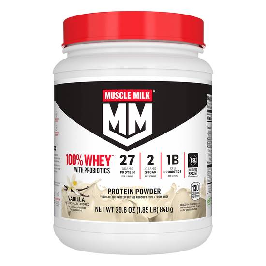 Muscle Milk Protein Powder 100% Whey