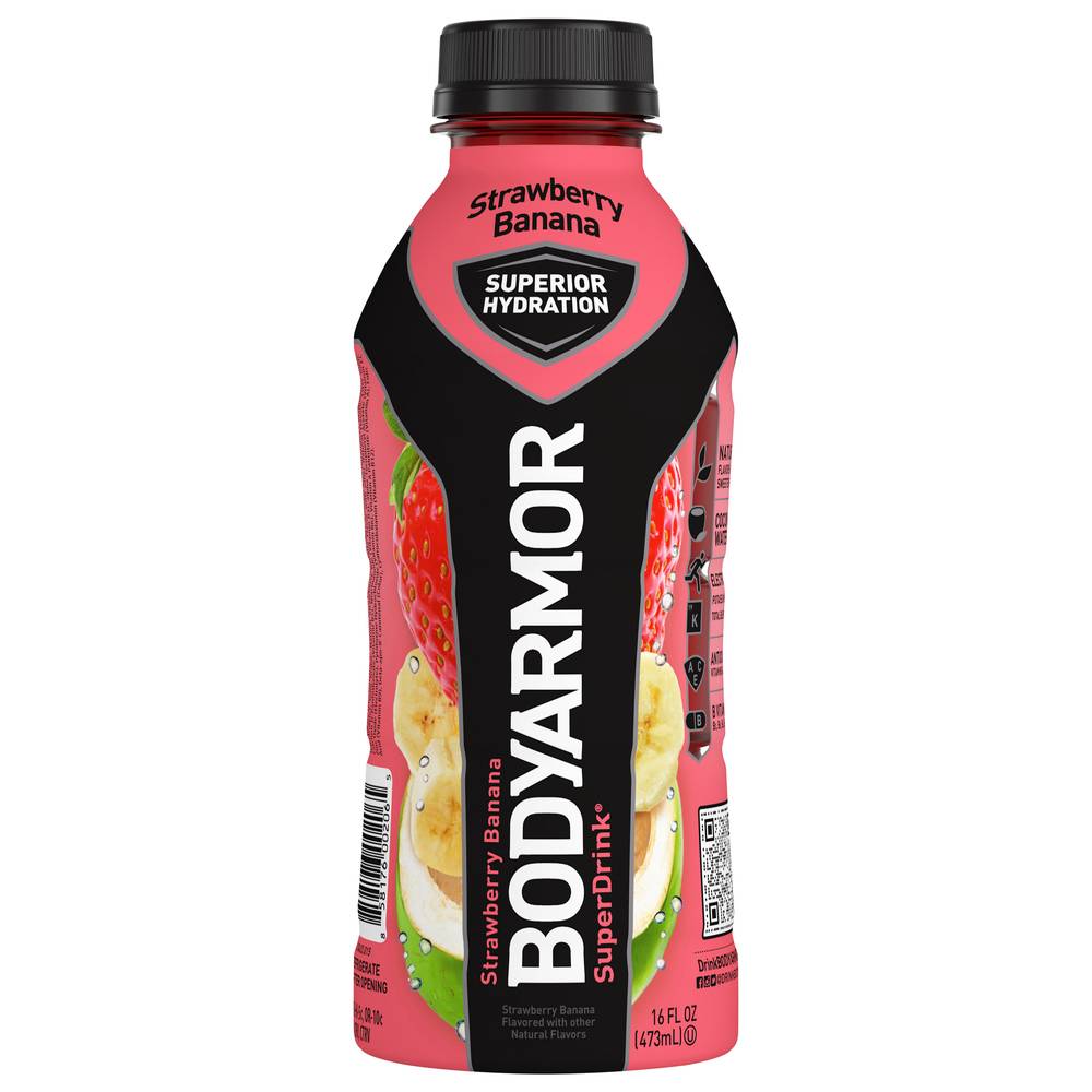 Bodyarmor Superdrink Strawberry Banana (16 fl oz)