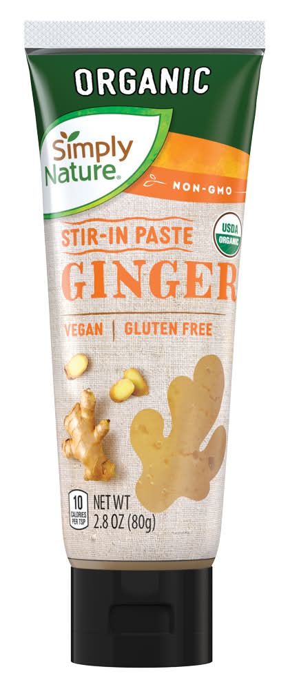 Simply Nature Organic Stir in Paste Ginger (2.8 oz)