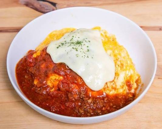 たっぷり卵を使ったふわふわおむらいす 月 松山店のデリバリー